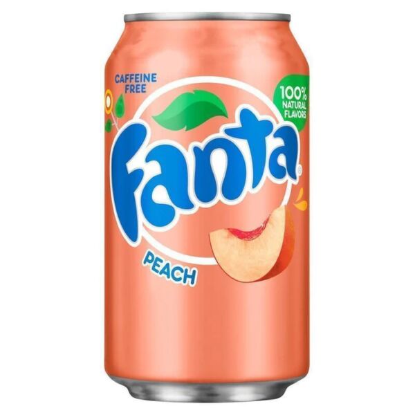 FANTA PEACH USA - 355ML